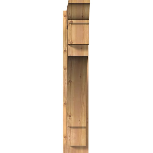 Merced Traditional Smooth Outlooker, Western Red Cedar, 7 1/2W X 36D X 42H